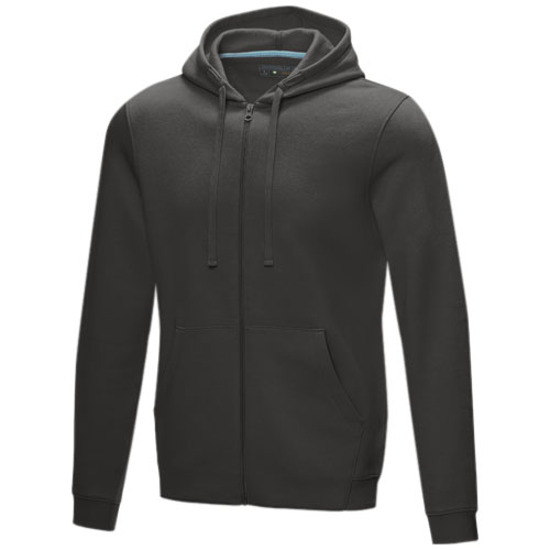 Sweat homme publicitaire recyclé GOTS 280g - Ruby Gris storm
